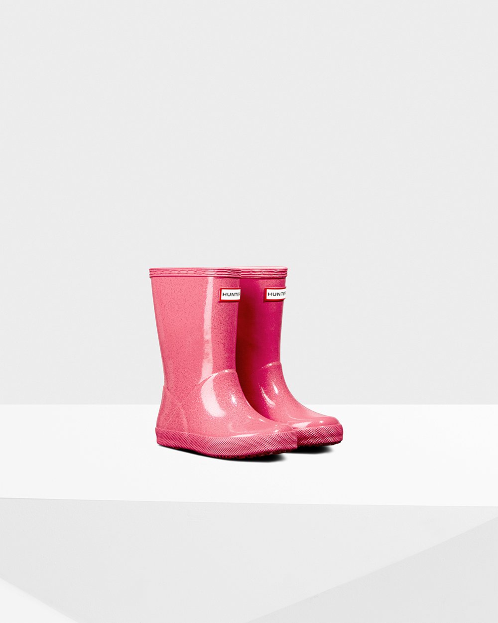 Regenlaarzen Kinderen - Hunter Original First Classic Starcloud - Roze - 82RNQMGAC